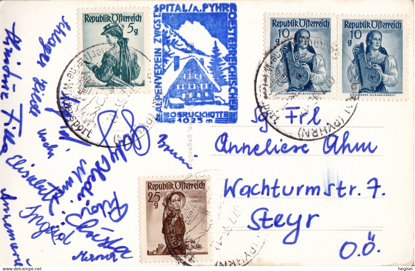 1965, Oberösterreich, Bosruckhütte Mit Gr. Pyhrgas - Spital Am Phyrn