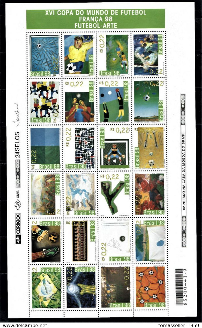 Brazil-13!! Years Sets(1994-2003)+(2005-2007).Almost 340 issues.MNH