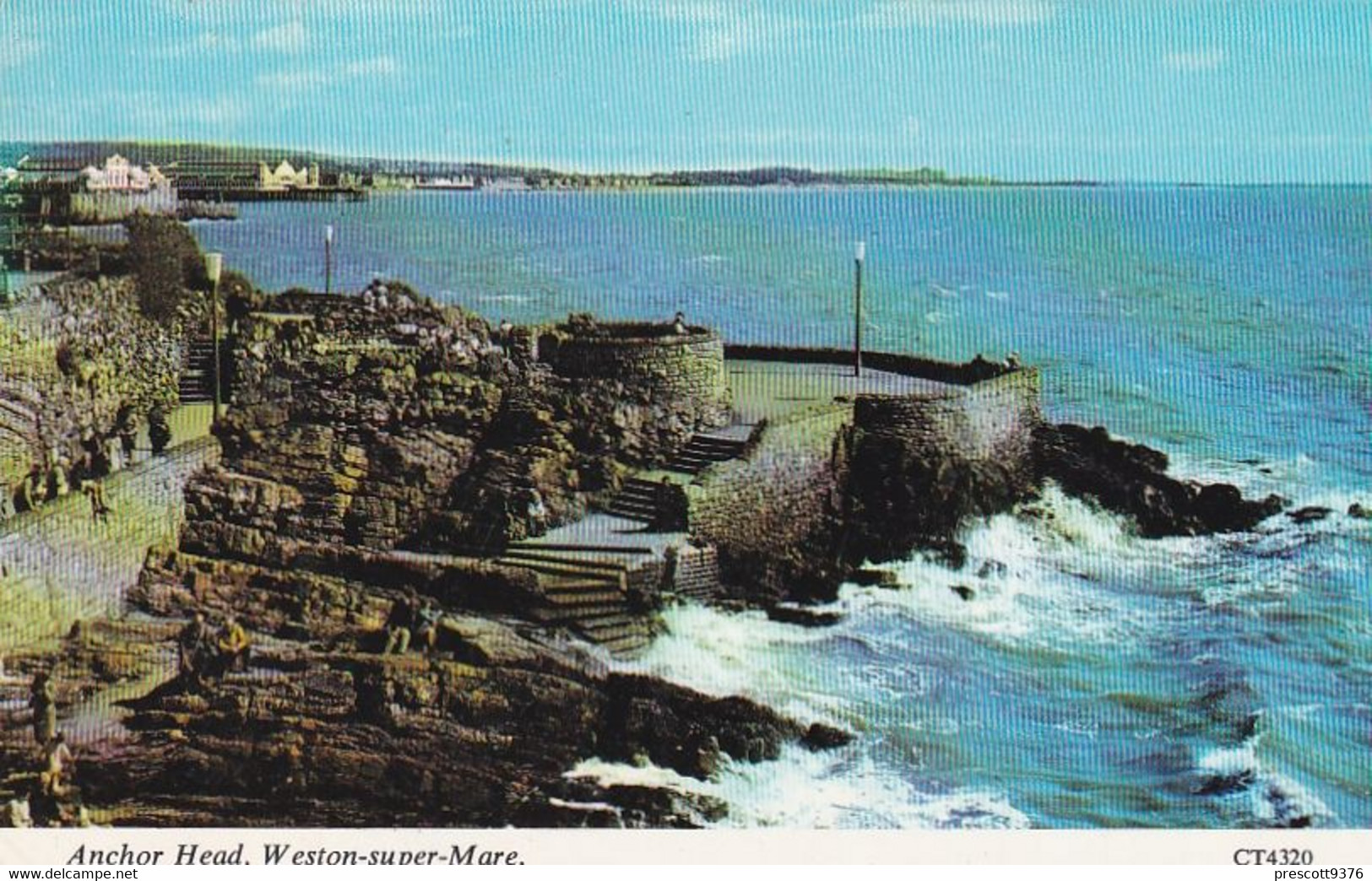 Anchor Head, Weston Super Mare  - Used Postcard - Somerset - Stamped 1972 - Weston-Super-Mare