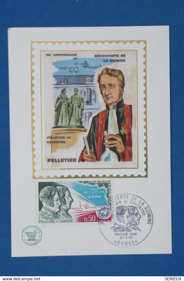 AS8 FRANCE BELLE MAXI CARTE    1970 PELLETIER DECOUVERTE QUININE  + +AFFRANCH. PLAISANT - 1970-1979