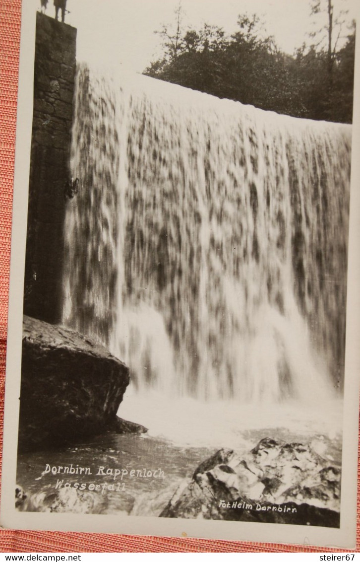 2 AK Dornbirn, Rappenlochschlucht /-Wasserfall - Dornbirn