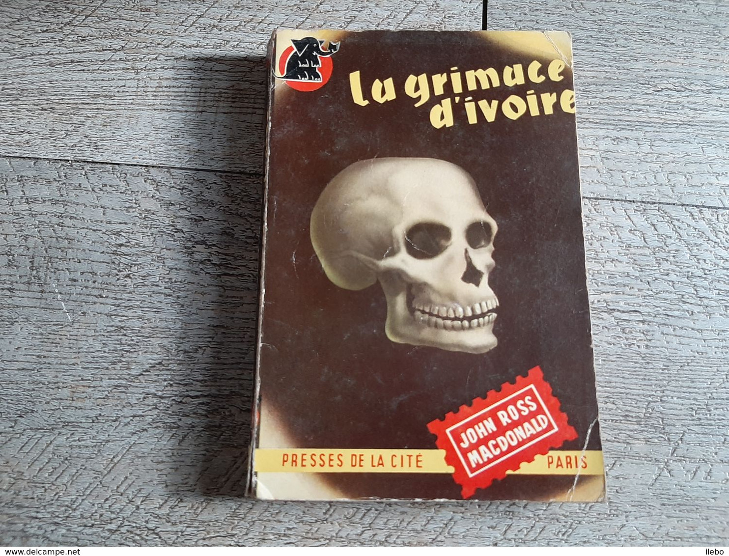 La Grimace D'ivoire John Ross Macdonald Presses De La Cité N°129  Policier 1953 - Presses De La Cité