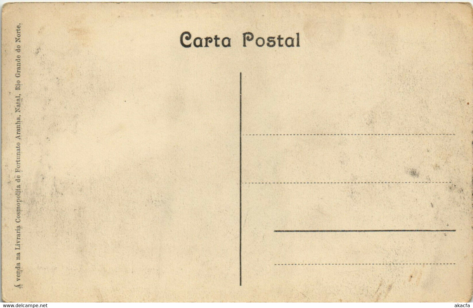 PC BRAZIL, PALACIO DO GOVERNO DO ESTADO NATAL, Vintage Postcard (b36301) - Natal