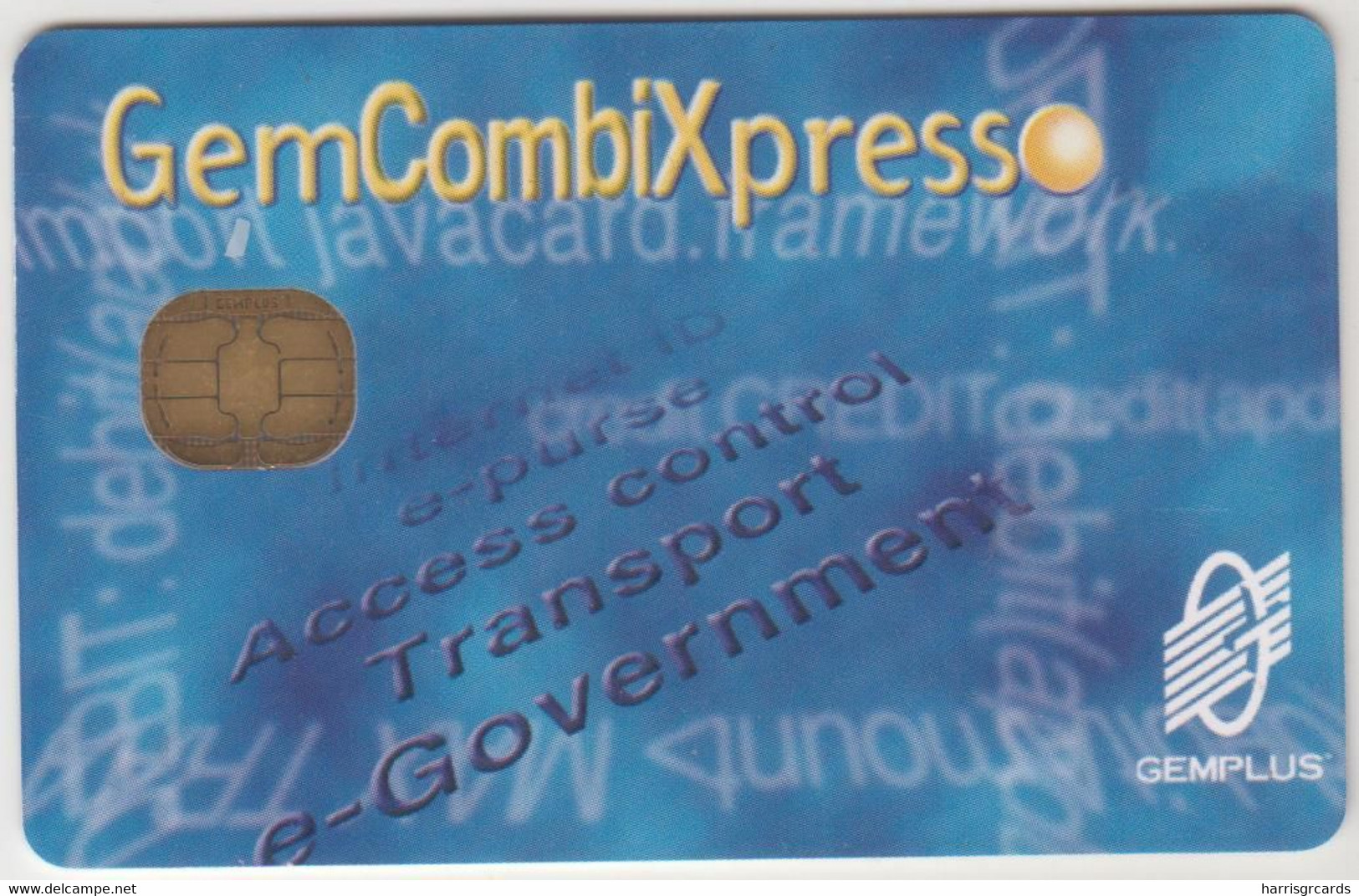 FRANCE - GemCombiXpress, Gemplus Sample Card - Other & Unclassified