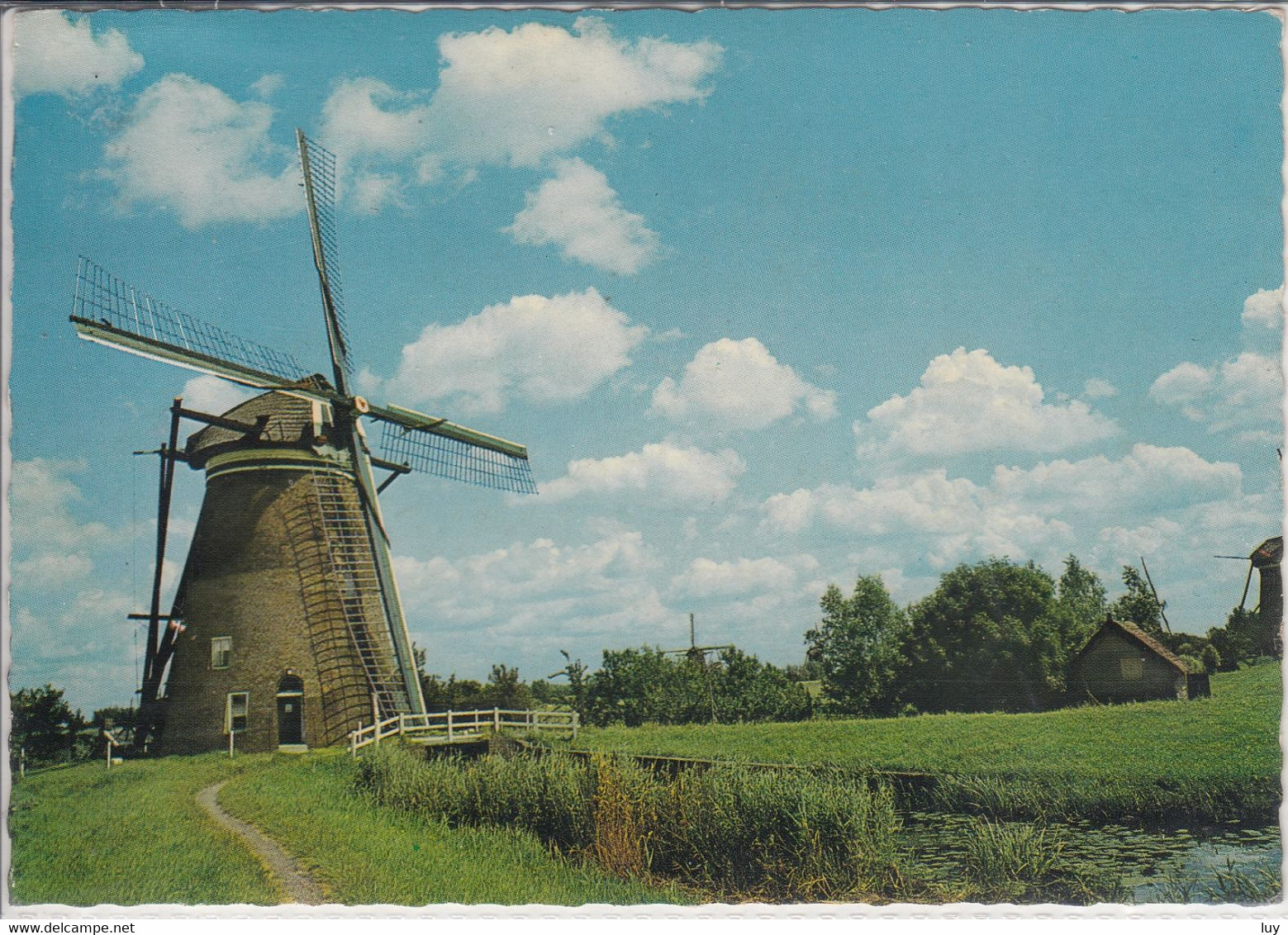 KINDERDIJK,  HOLANDSE MOLEN,  Windmühle, Windmill - Kinderdijk