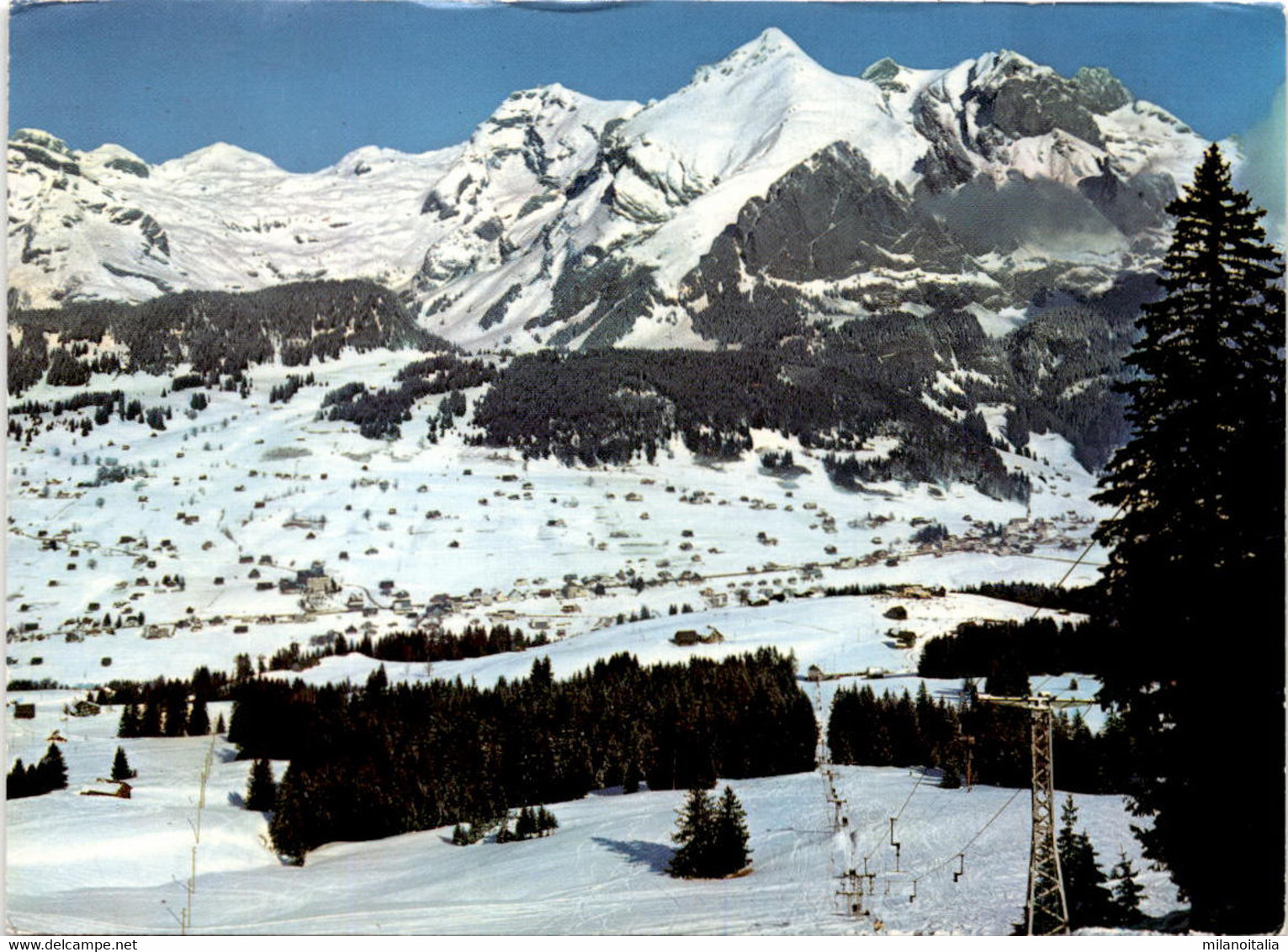 Wildhaus - Skilift Oberdorf-Gamsalp (35752) * 17. 2. 1971 - Gams