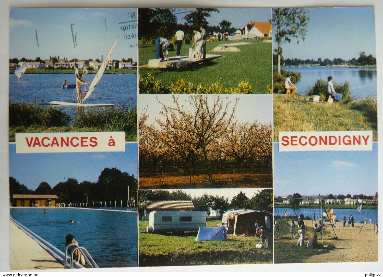 CPSM CARTE POSTALE 79 VACANCES A SECONDIGNY Multivues - Secondigny