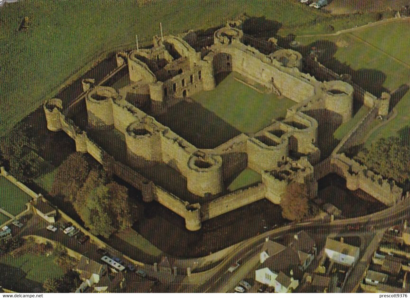 Beaumaris Castle Anglesey  -  Used Postcard - Wales - Stamped - Anglesey