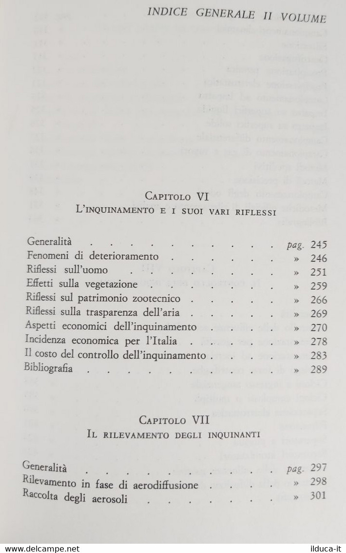 I103806 L. Mammarella - Inquinamenti dell'aria - Il pensiero scientifico 1971