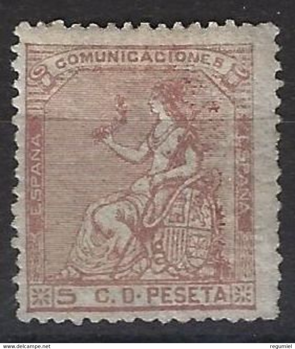 España 0132 (*) Alegoria. 1873. Sin Goma - Nuevos