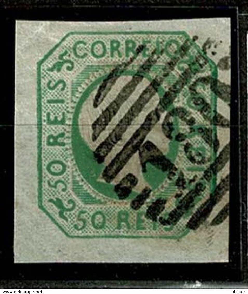 Portugal, 1855/6, # 8, Used - Gebruikt