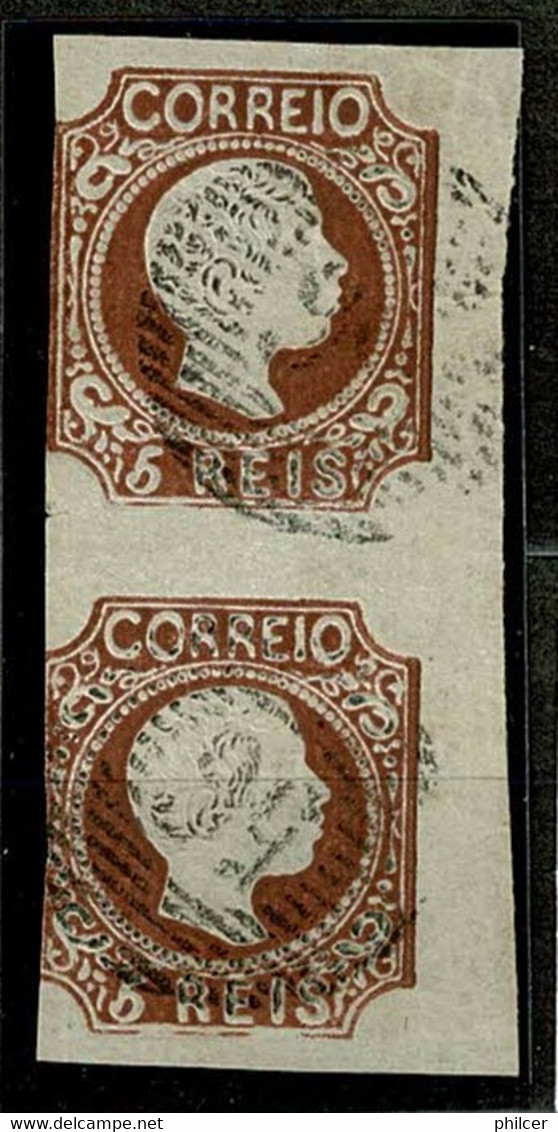 Portugal, 1856/8, # 10, Used - Oblitérés