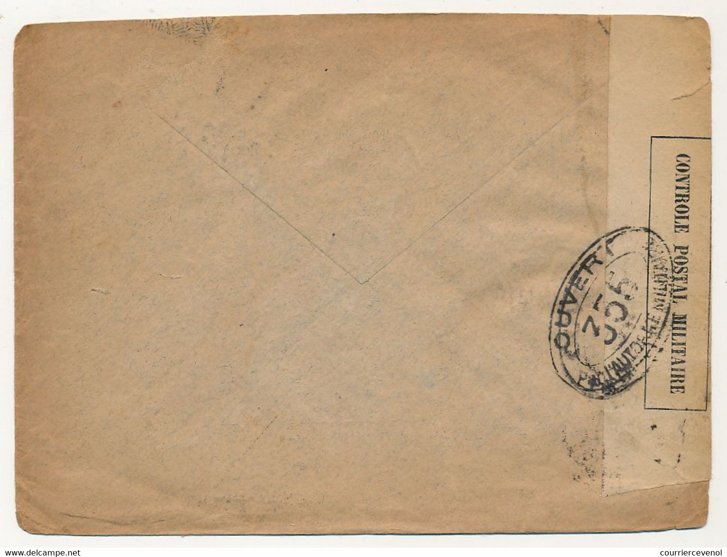 PORTUGAL - Enveloppe Censurée "Ouvert Par L'Autorité Militaire 355" Et "Censura N° 26" - 1916 - Covers & Documents