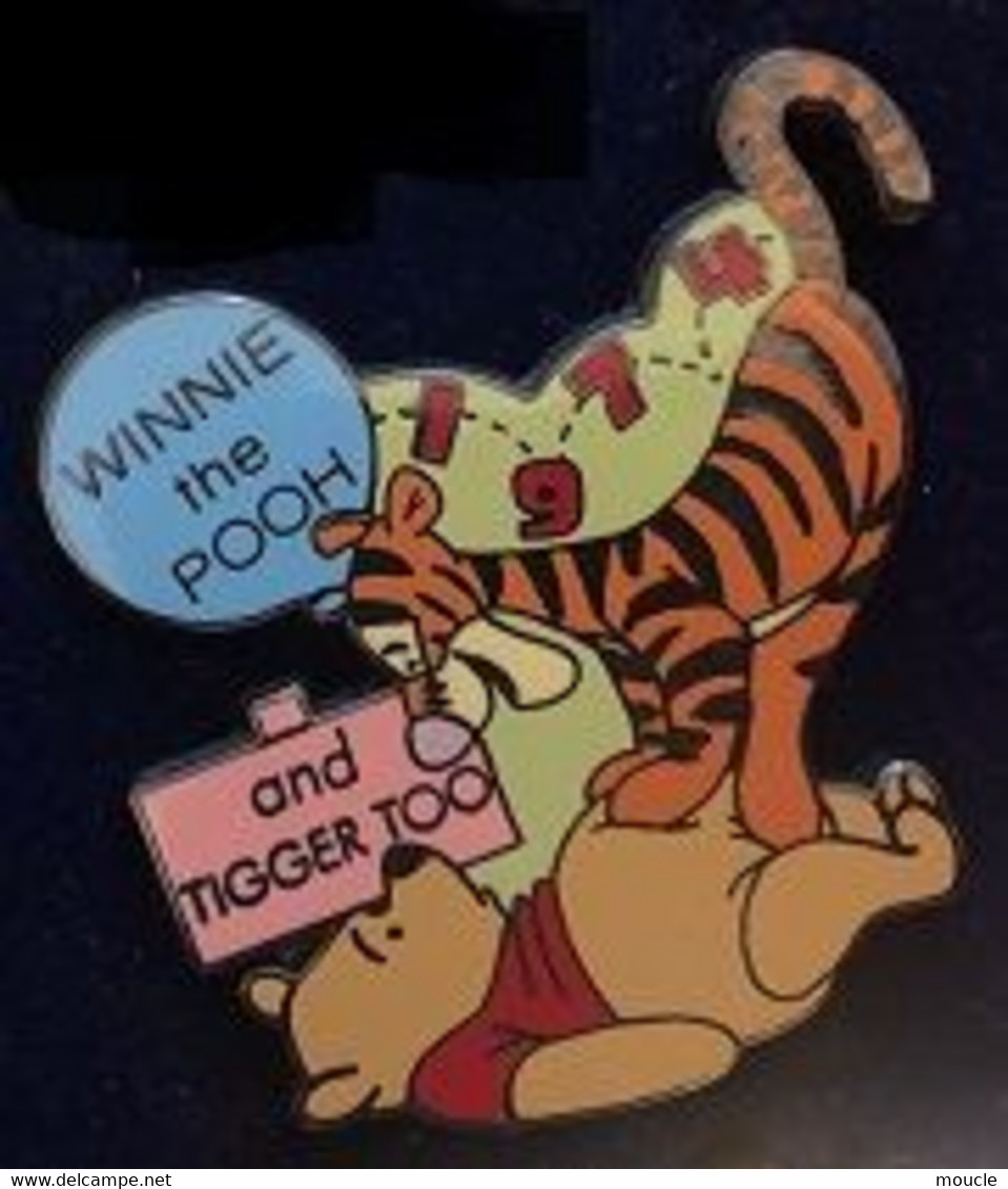 WALT DISNEY - WINNIE THE POOH AND TIGGER TOO - EGF - 1974 - OURSON - TIGRE - TIGROU -    (25) - Disney