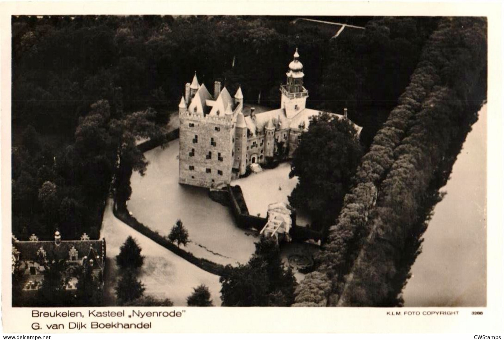 Breukelen Kasteel Nijenrode  Zeer  Nette Kaart - Breukelen