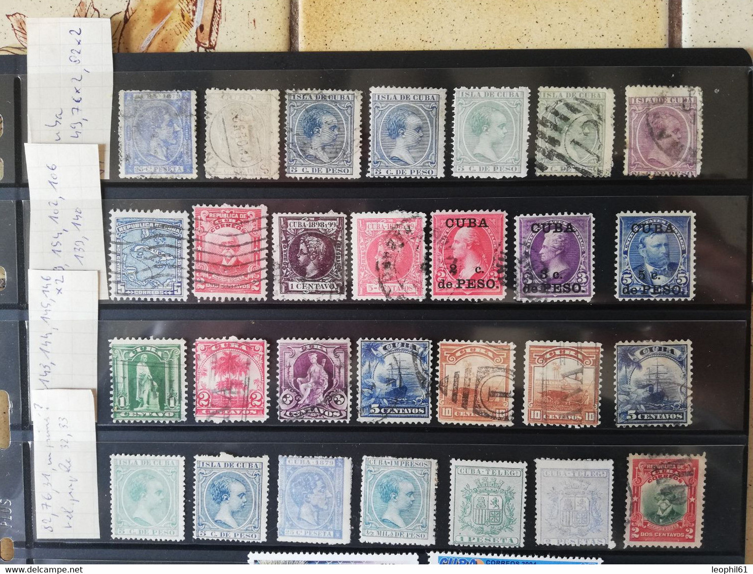 Cuba, Petite Collection - Lots & Serien