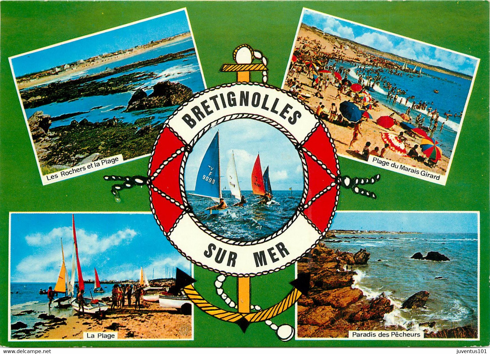 CPSM Bretignolles-Multivues-Timbre        L1294 - Bretignolles Sur Mer