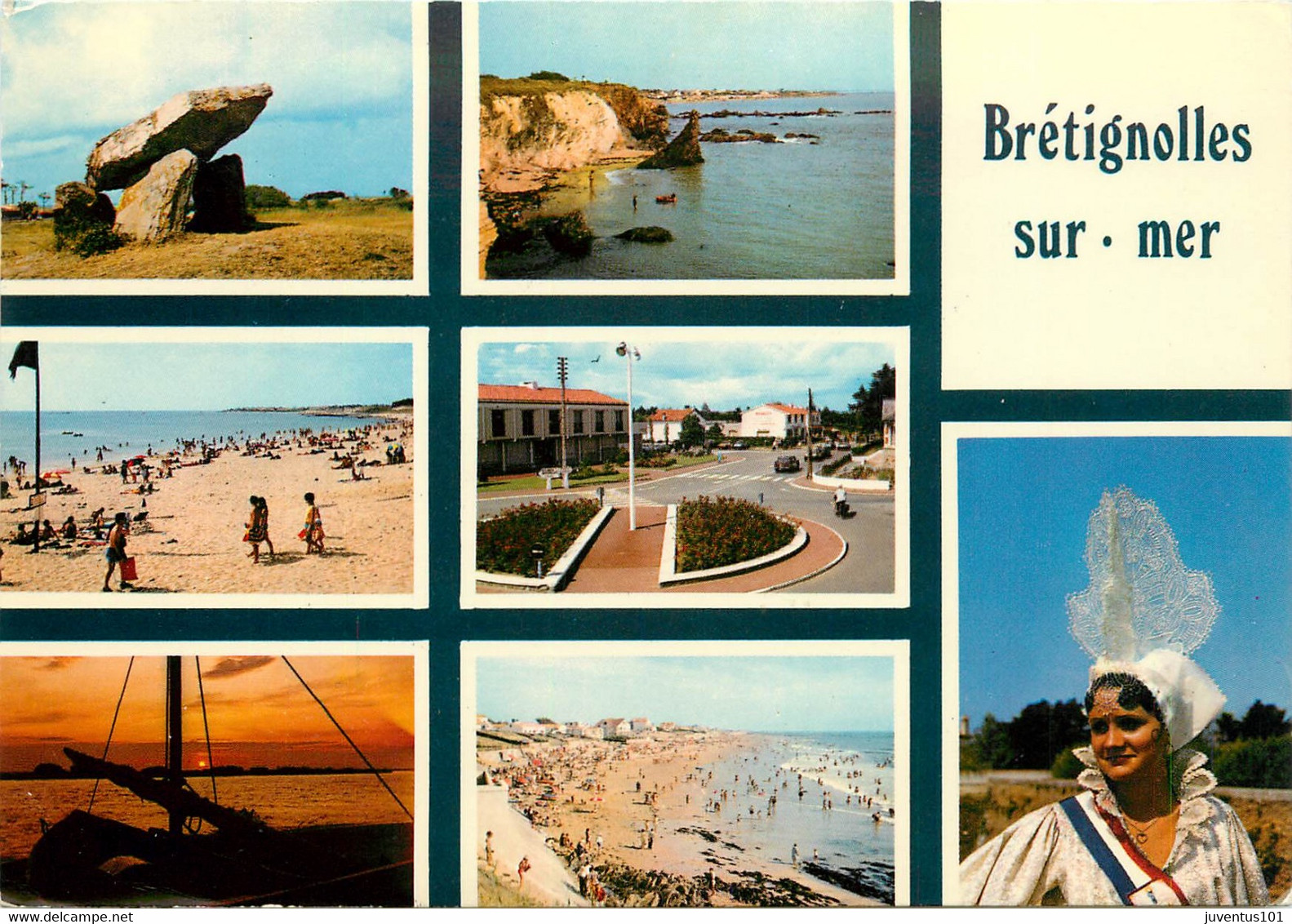 CPSM Bretignolles-Multivues-Timbre        L1294 - Bretignolles Sur Mer