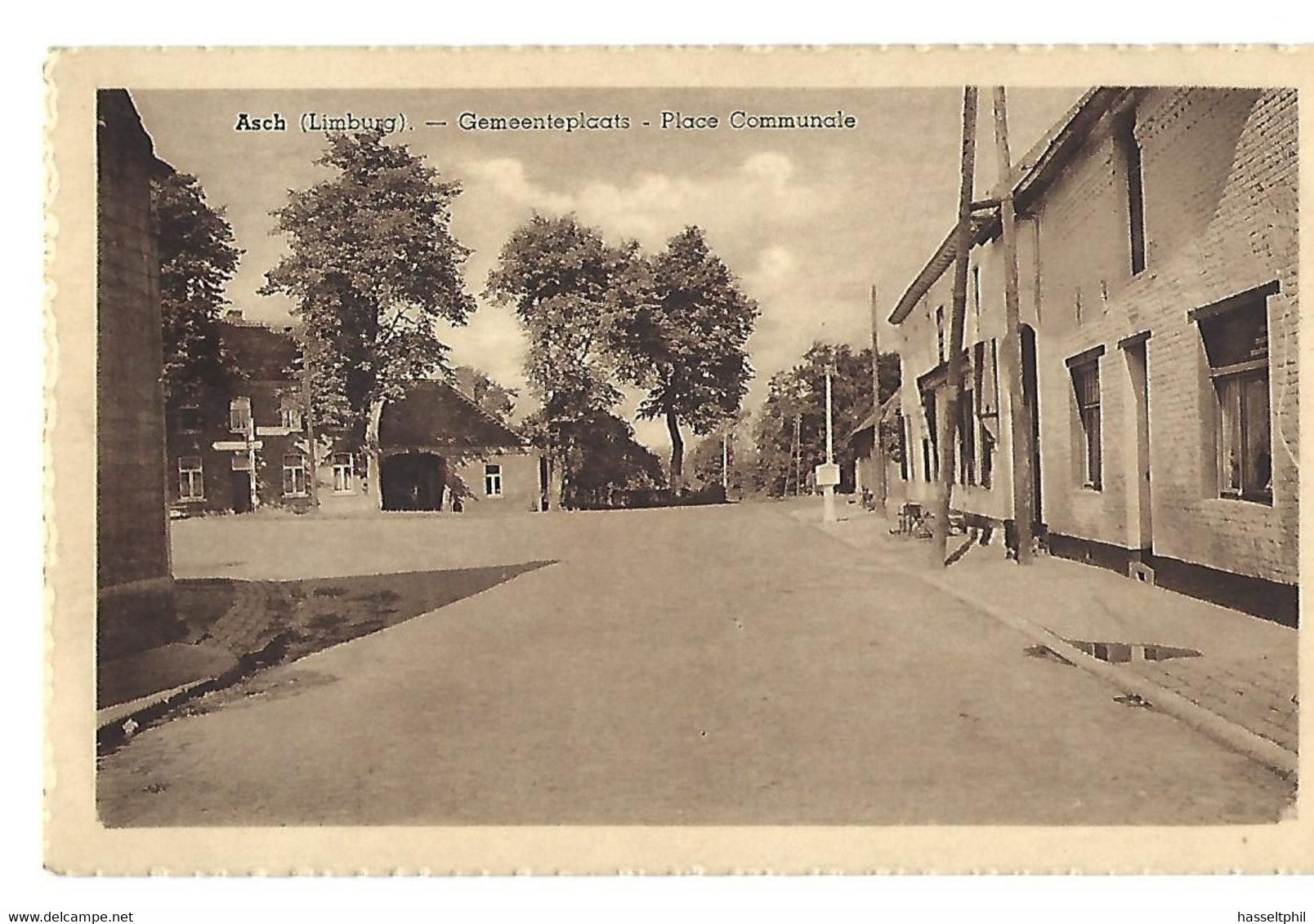 Asch (Limburg) - Gemeenteplaats - Place Communale - As