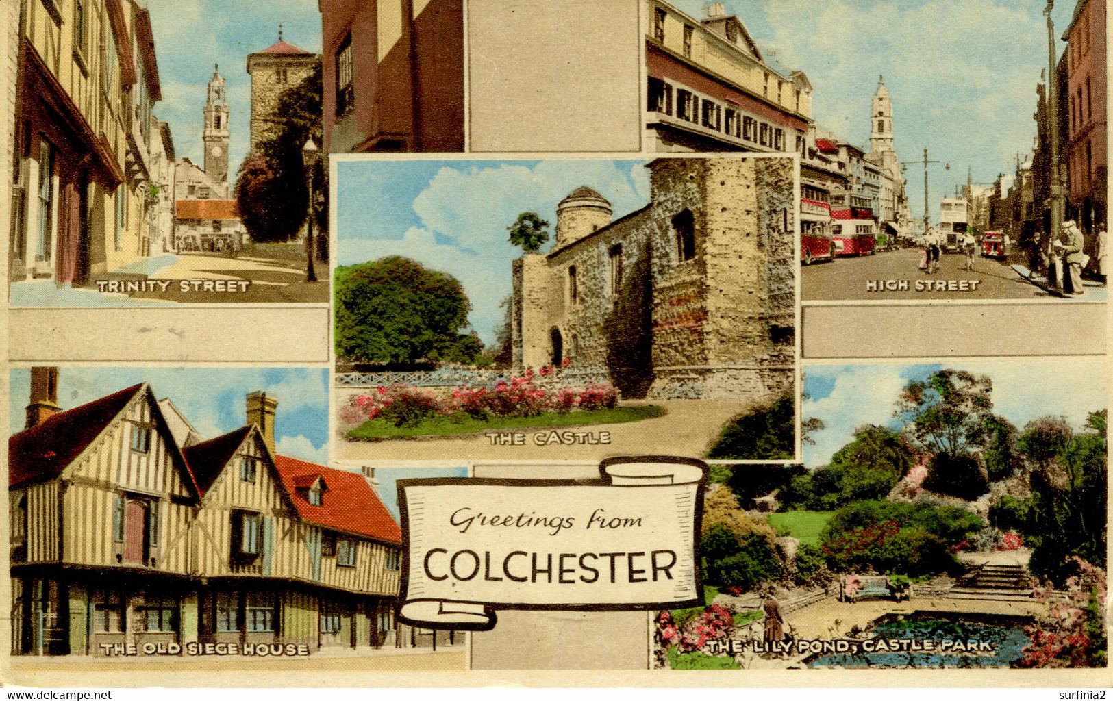 ESSEX - COLCHESTER - 5 VIEWS Es726 - Colchester