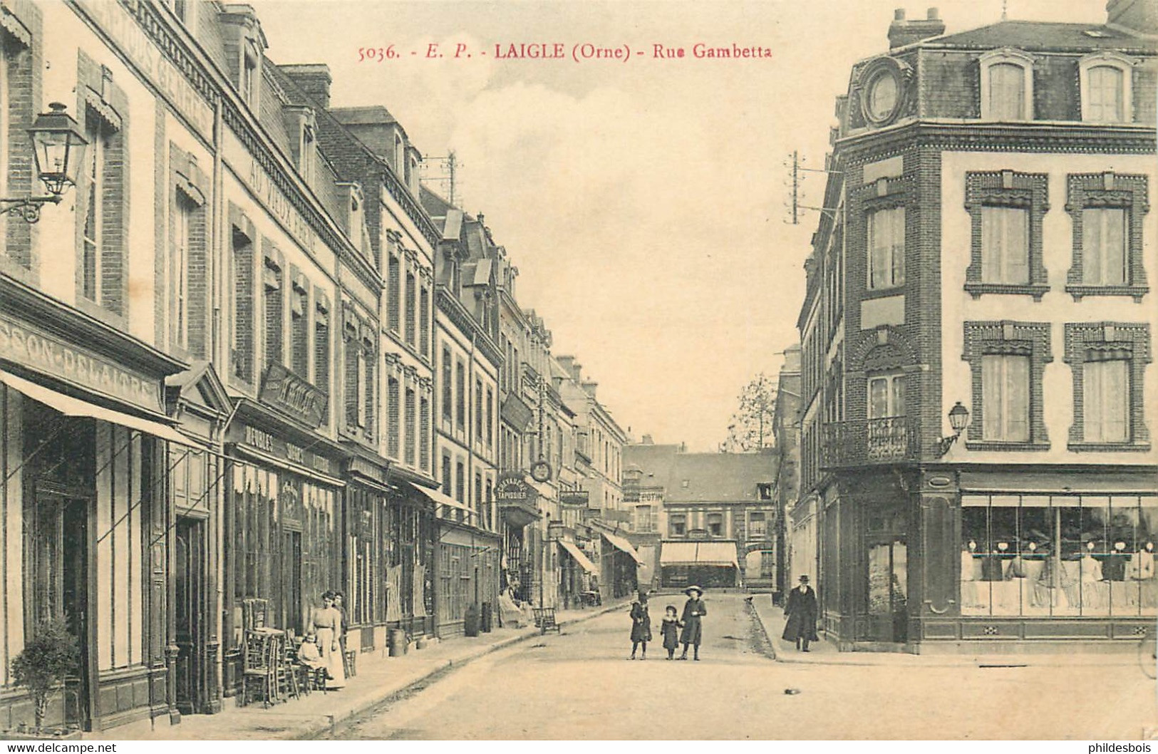 ORNE  L'AIGLE  Rue Gambétta - L'Aigle