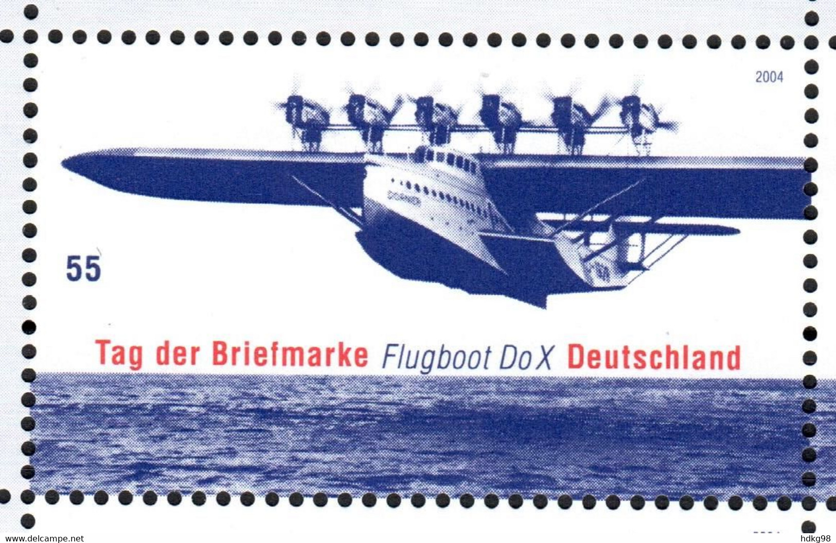 D+ Deutschland 2004 Mi 2428 Mnh Flugboot Do X - Unused Stamps