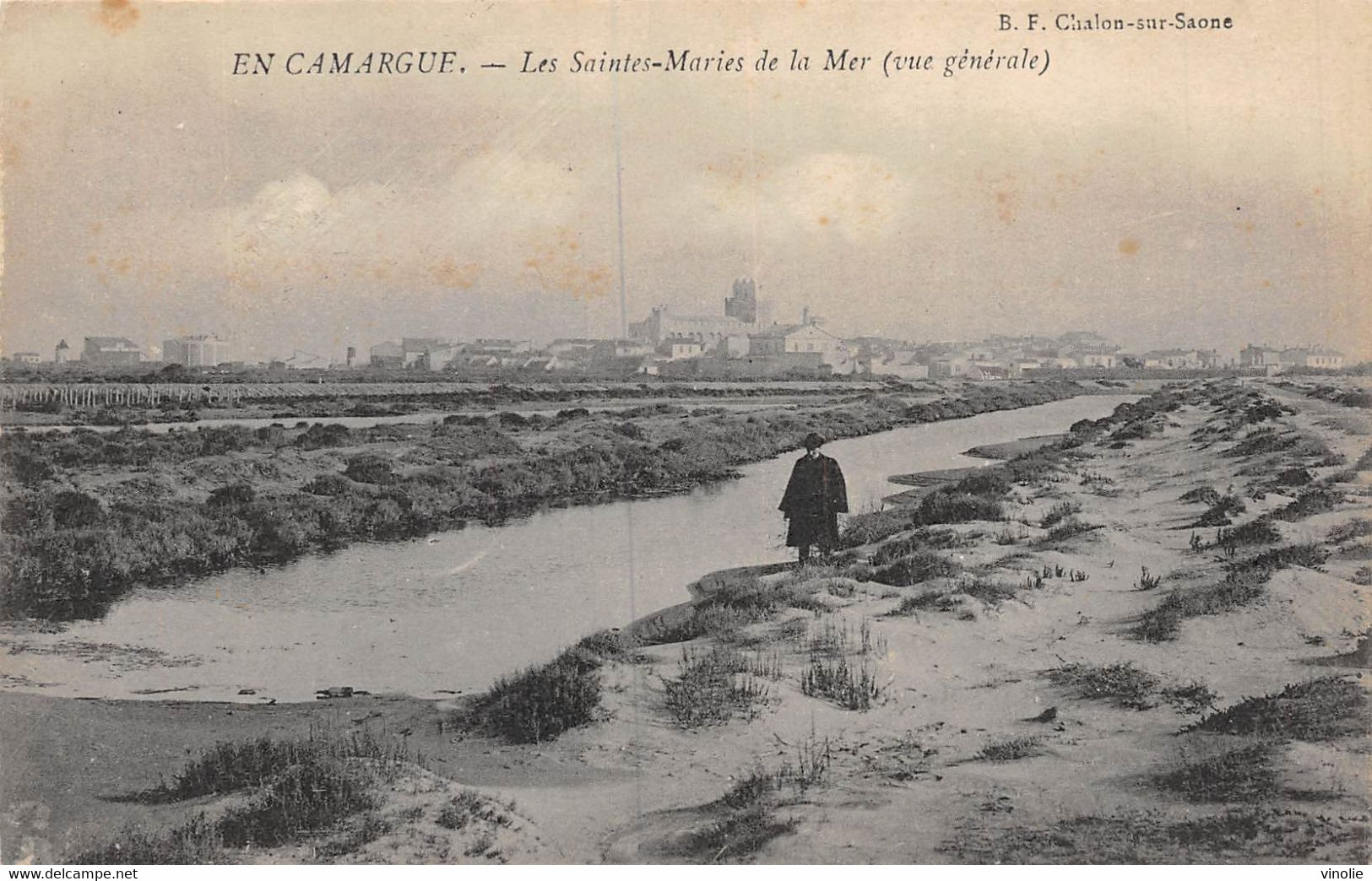 22-1110 :  LA CAMARGUE. LES SAINTES-MARIES-DE-LA-MER. - Saintes Maries De La Mer