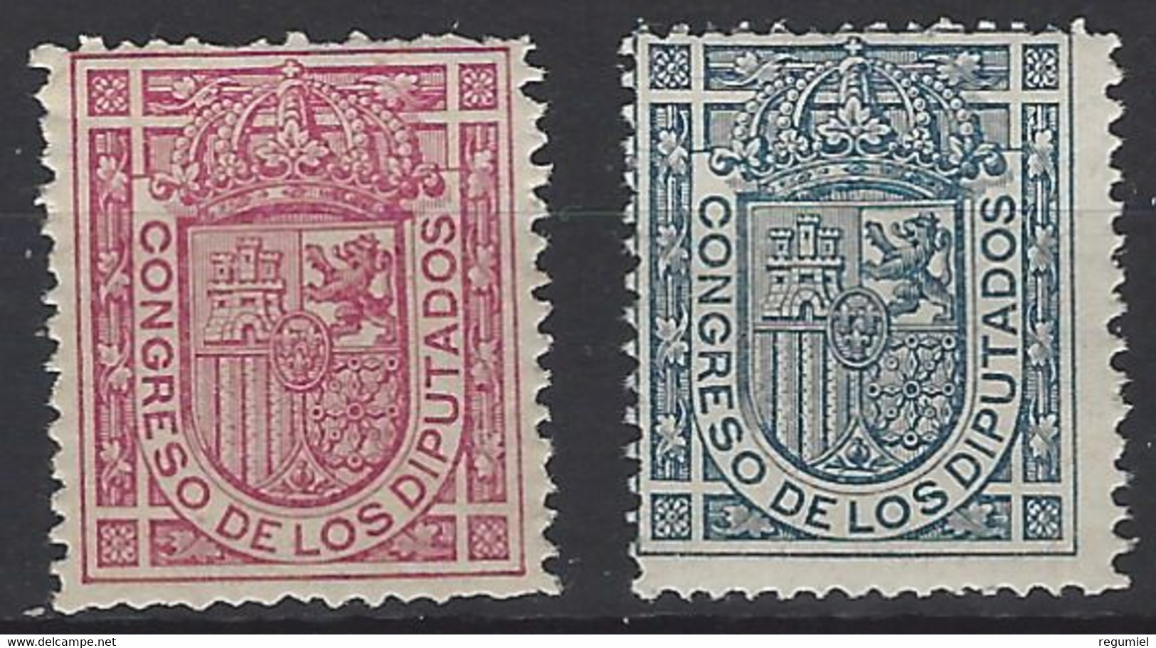 España  230231 ** Escudo. 1896 - Nuevos