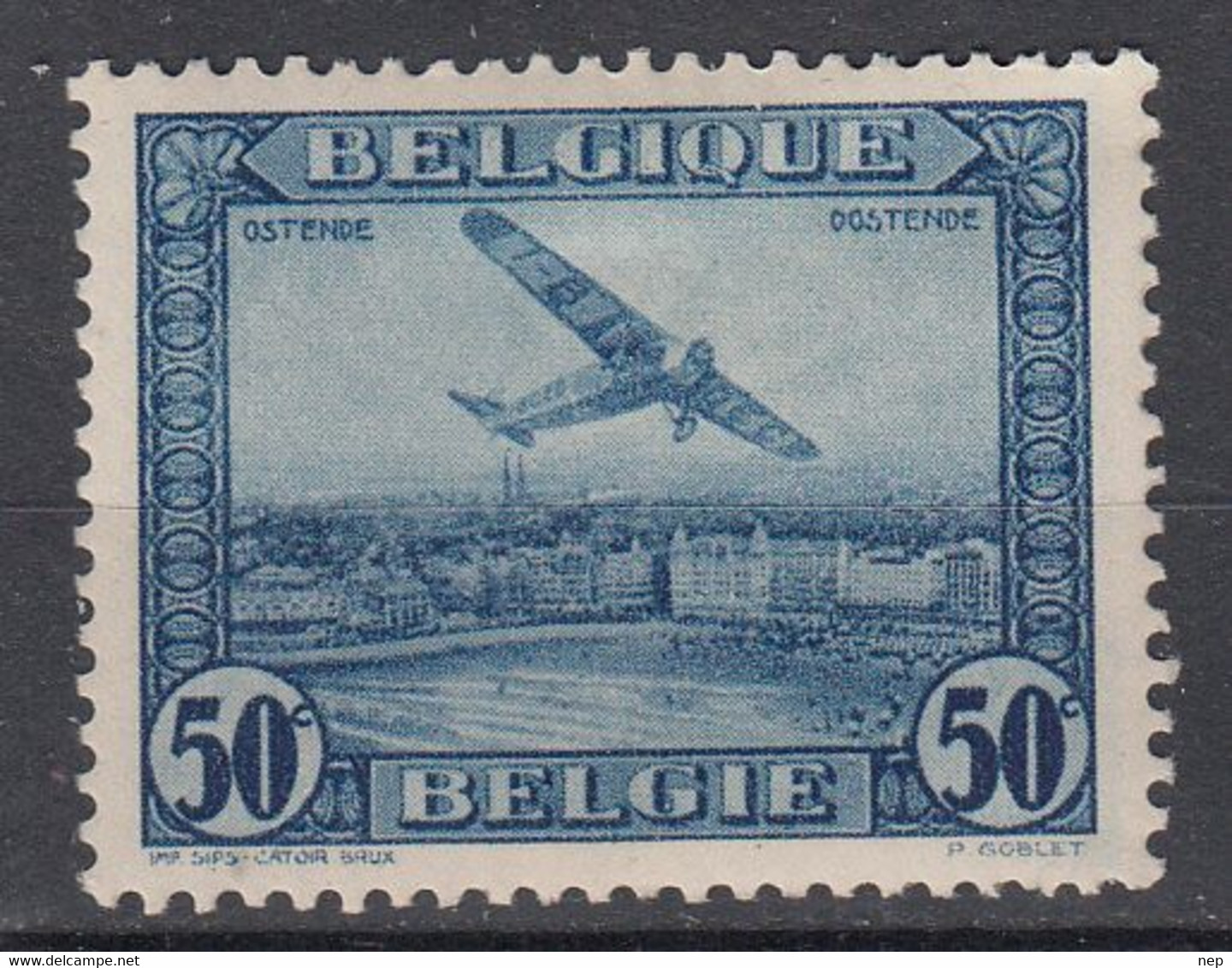 BELGIË - OPB - 1930 - PA 1 - MH* - Postfris