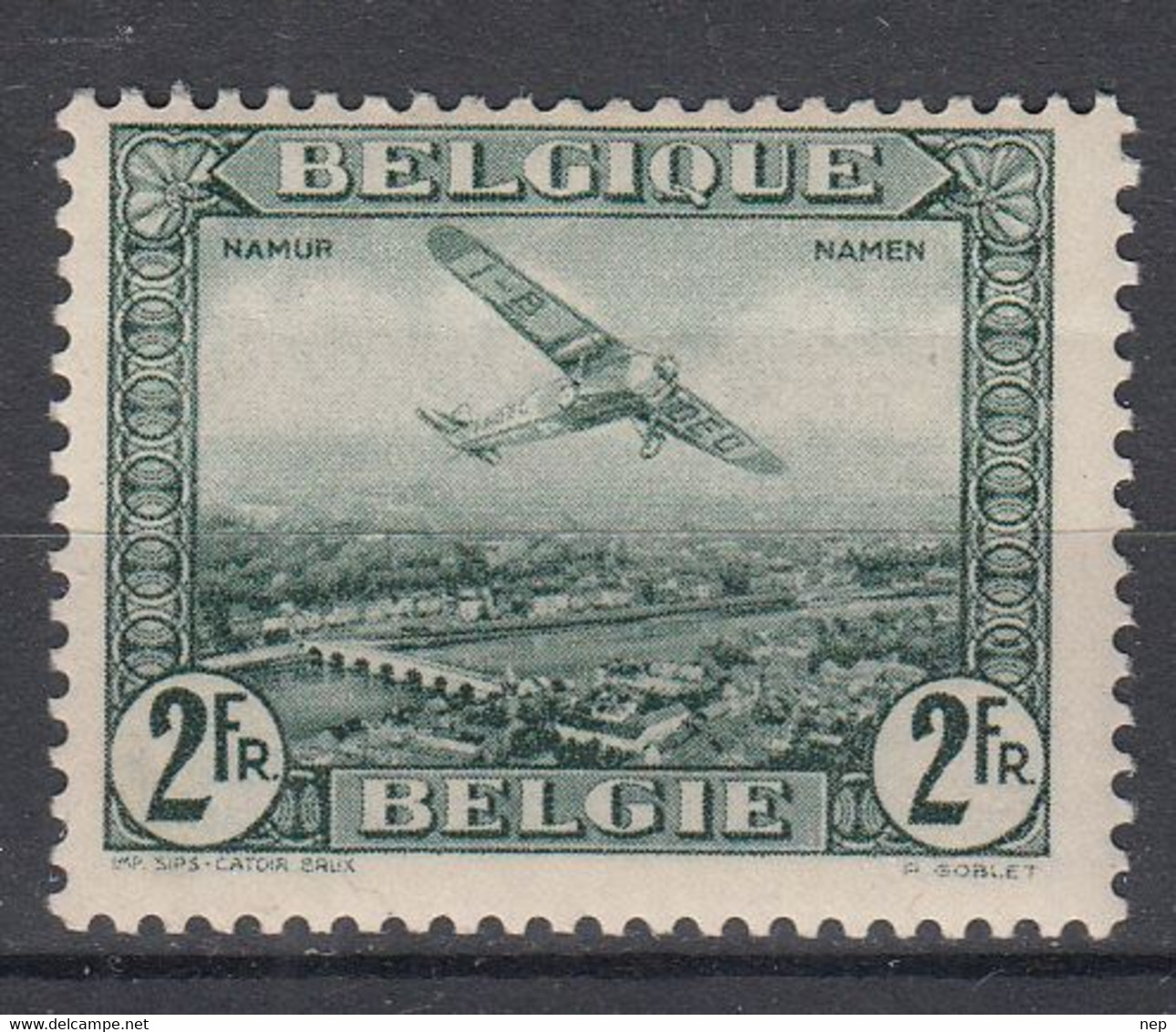 BELGIË - OPB - 1930 - PA 3 - MH* - Mint