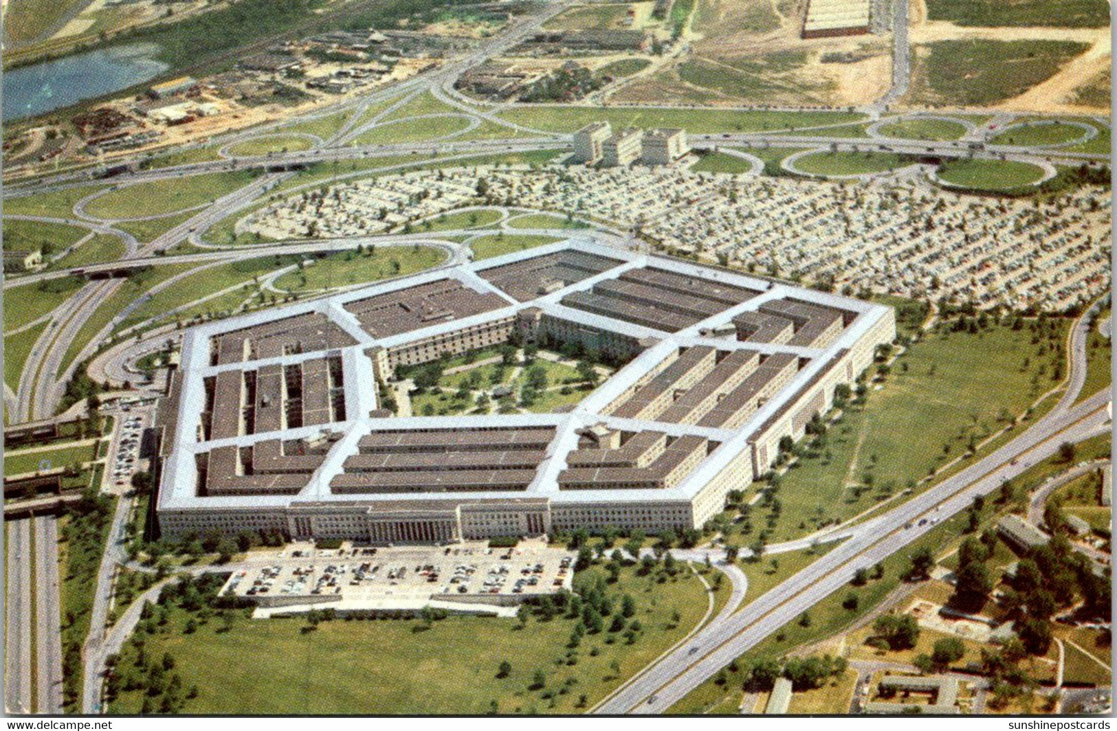 Virginia Arlington The Pentagon Aerial View - Arlington