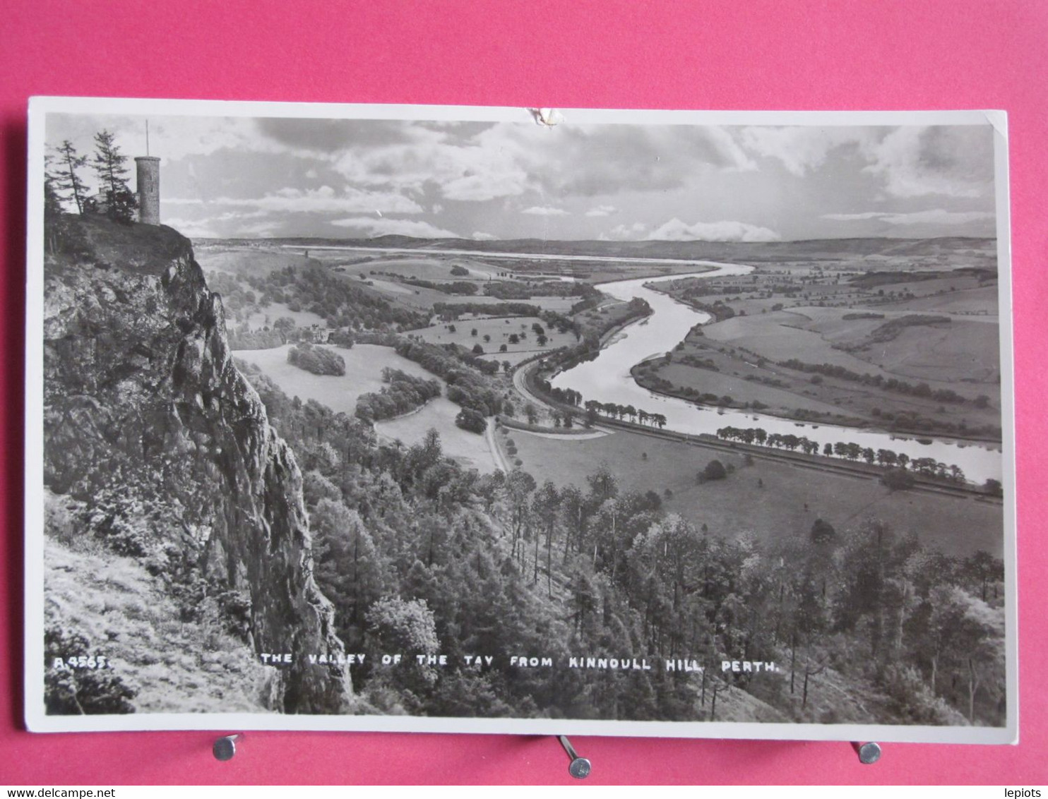 Ecosse - Perth - The Valley Of The Tay From Kinnoul Hill - R/verso - Perthshire