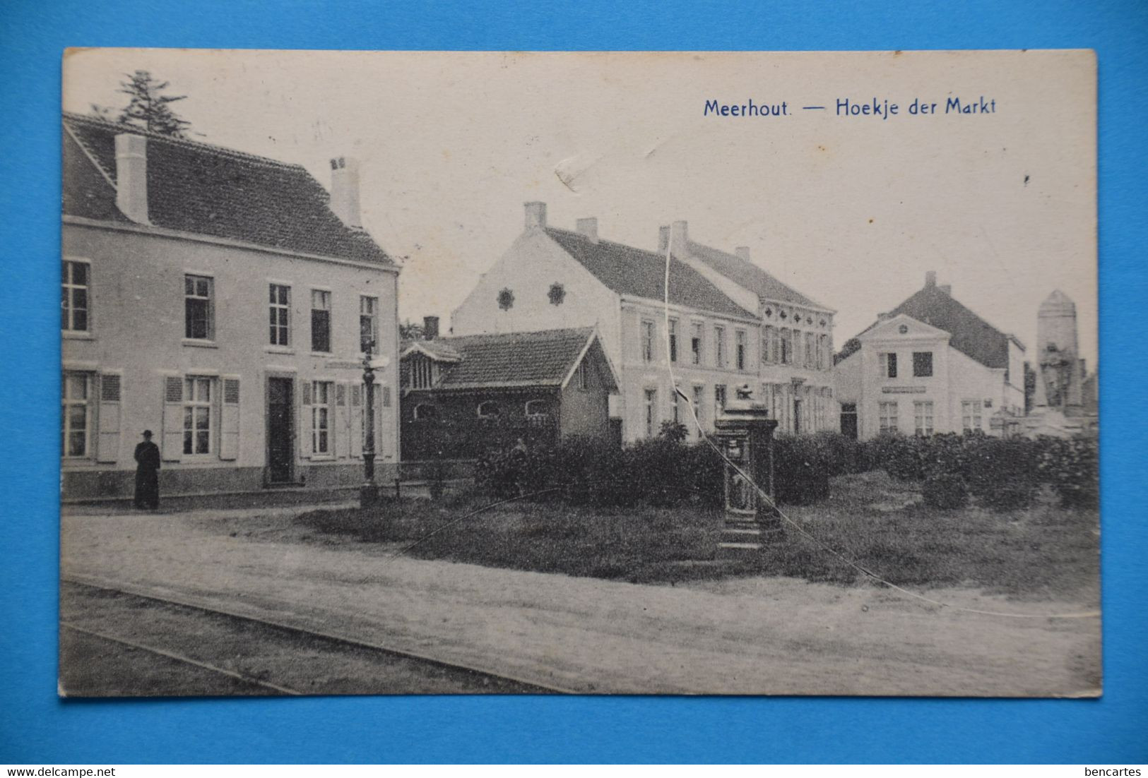 Meerhout 1924: Hoekje Der Markt Animée - Meerhout