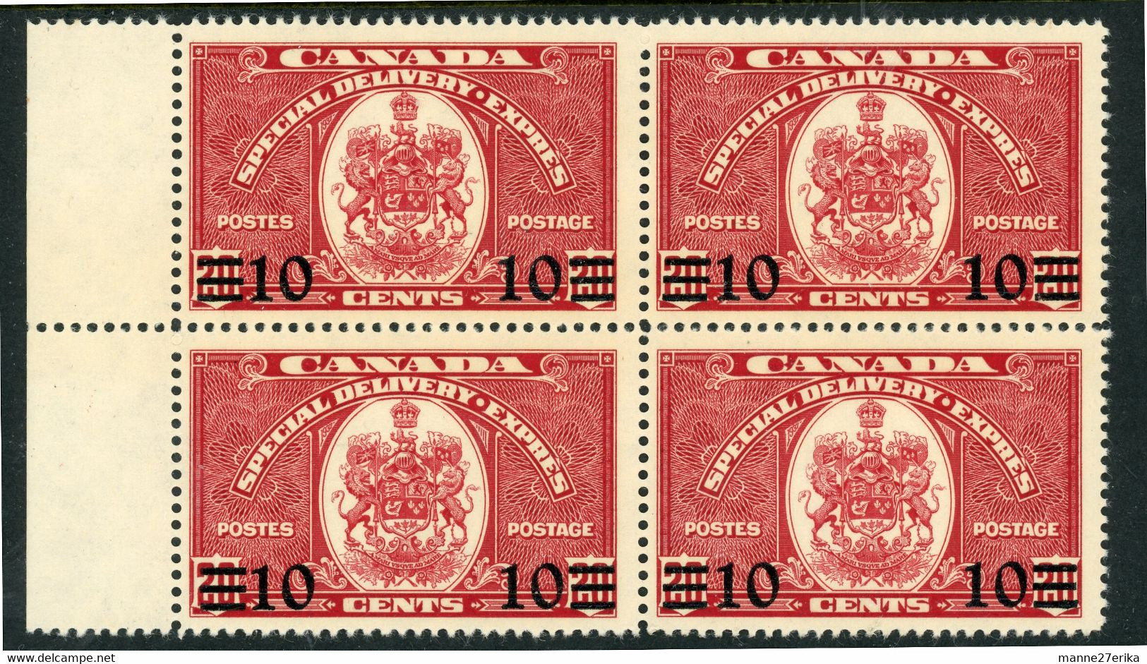 Canada 1939-"Overprinted"  MNH (**) - Eilbriefmarken