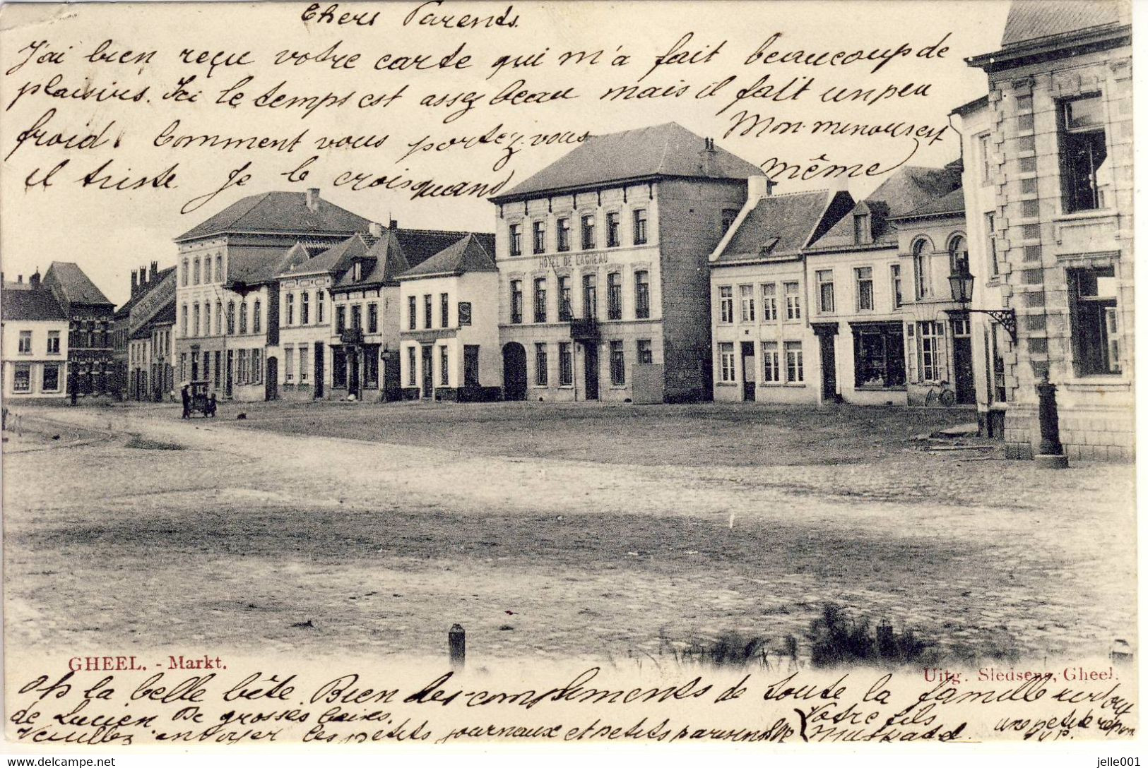 Gheel Geel Markt 1908 - Geel