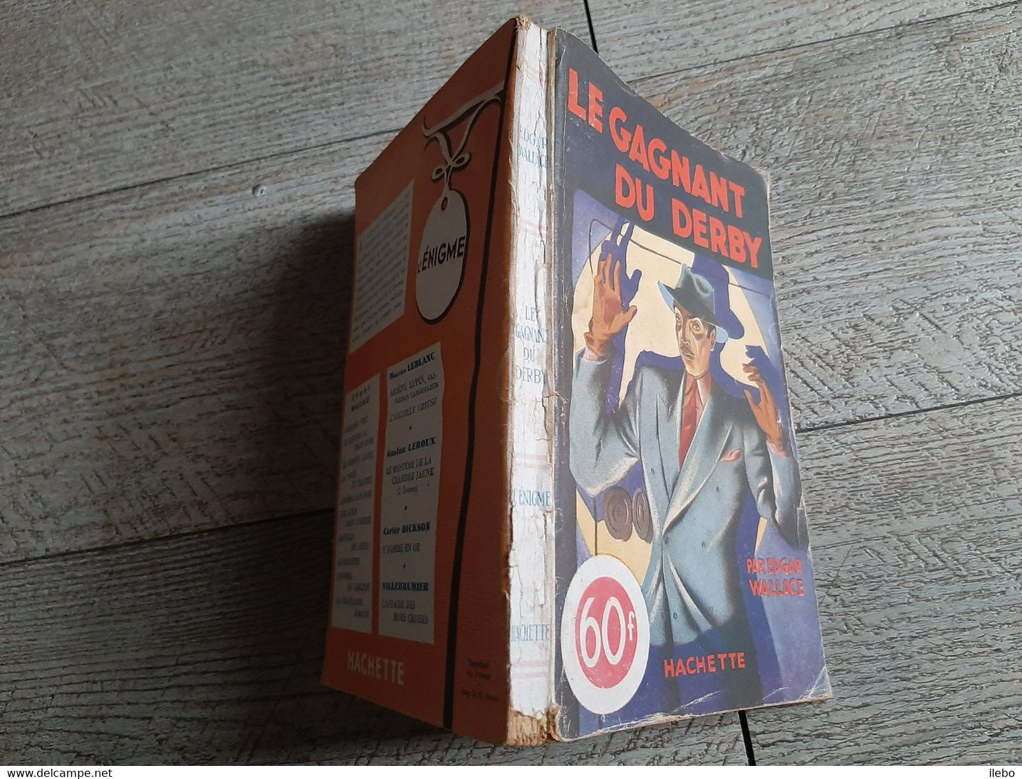 Le Gagnant Du Derby Edgar Wallace Hachette 1947 - Hachette - Point Rouge