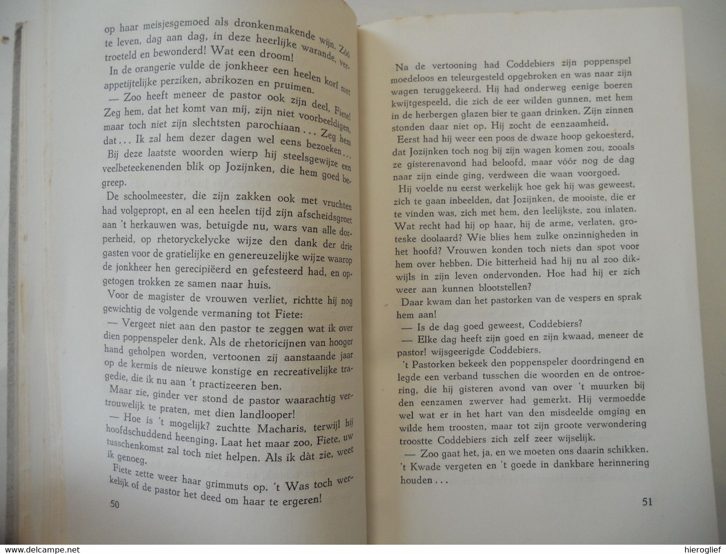 't PASTORKEN VAN SCHAERDYCKE Spel Van Personagiën Door Maurits Sabbe ° Brugge + Antwerpen Vlaams Auteur - Littérature