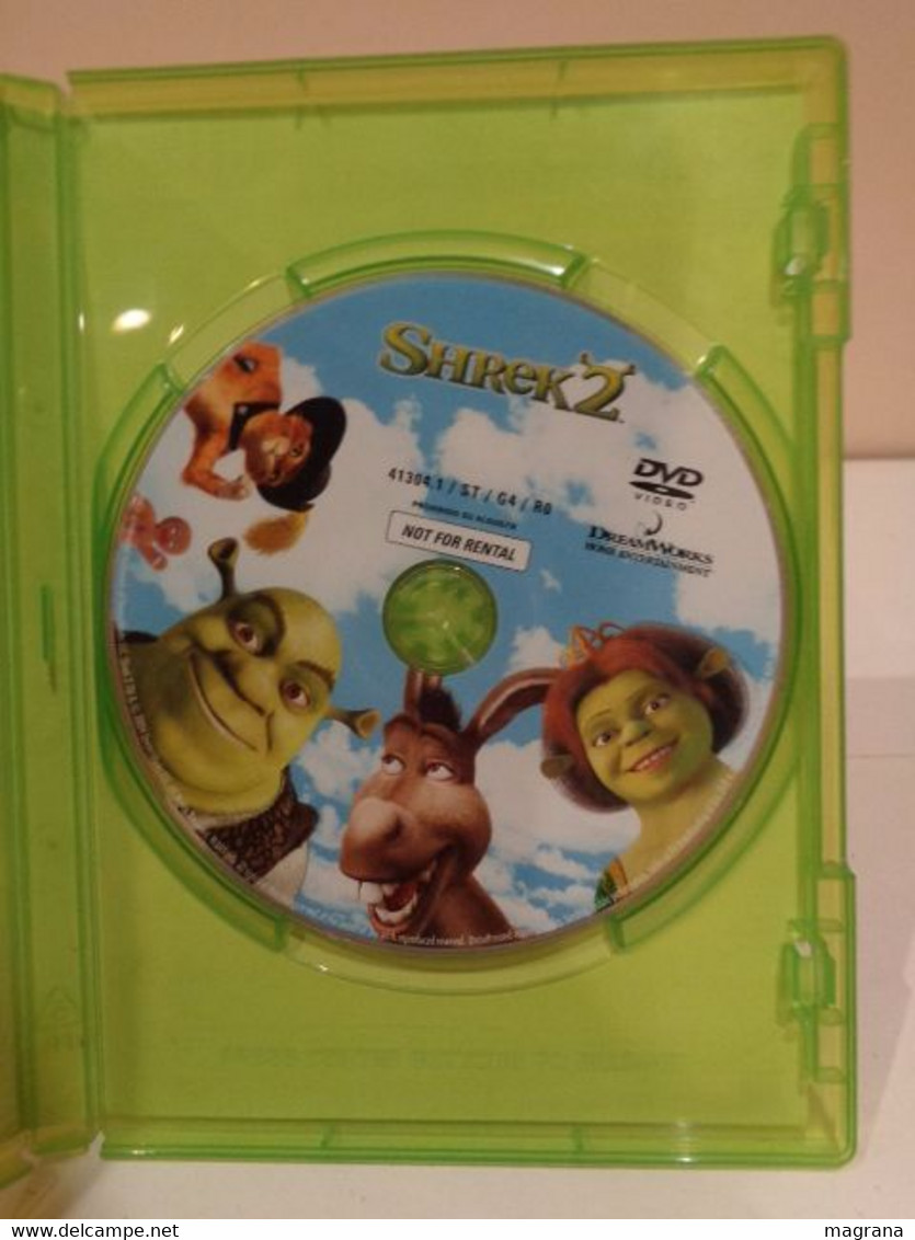 Película DVD De Animación. Shrek 2. Far Far Away. Dreamworks Home Entertainment. Antonio Banderas. 2004. - Dibujos Animados