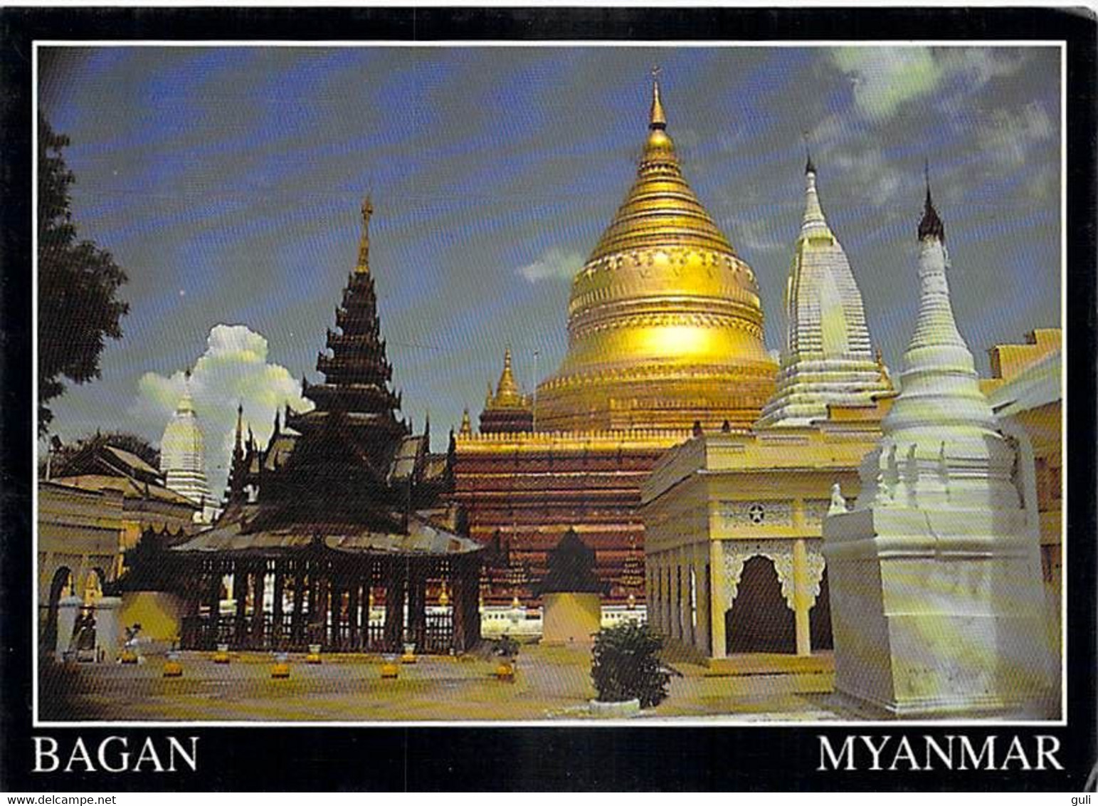 ASIE (Birmanie) MYANMAR  BAGAN  Shwezigon Pagoda PAGAN  Timbre Stamp UNION OF  MYANMAR  *PRIX FIXE - Myanmar (Burma)