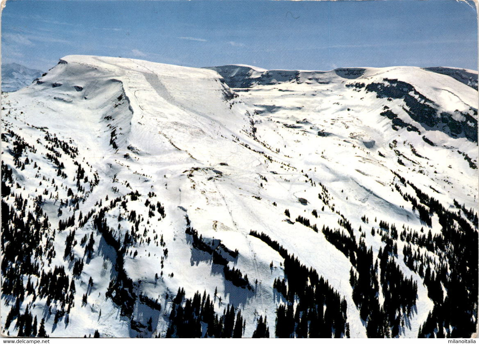 Flugaufnahme Gamsalp Mit Gamserrugg Im Obertoggenburg (4964) * 1972 - Gams