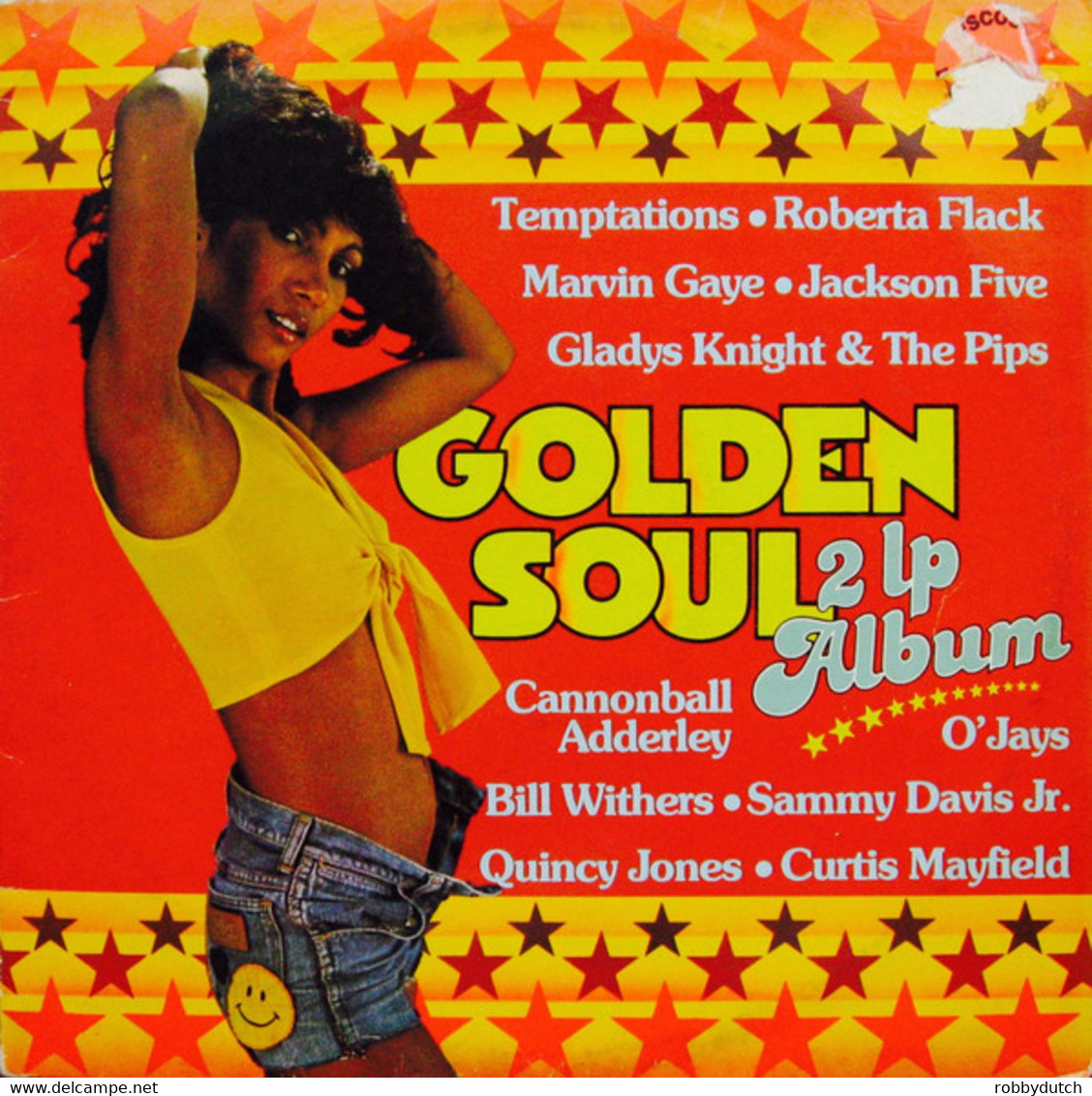 * 2LP * GOLDEN SOUL - SAVE THE CHILDREN : TEMPTATIONS / MARVIN GAYE / GLADYS KNIGHT  A.o. (USA 1973) - Compilaciones