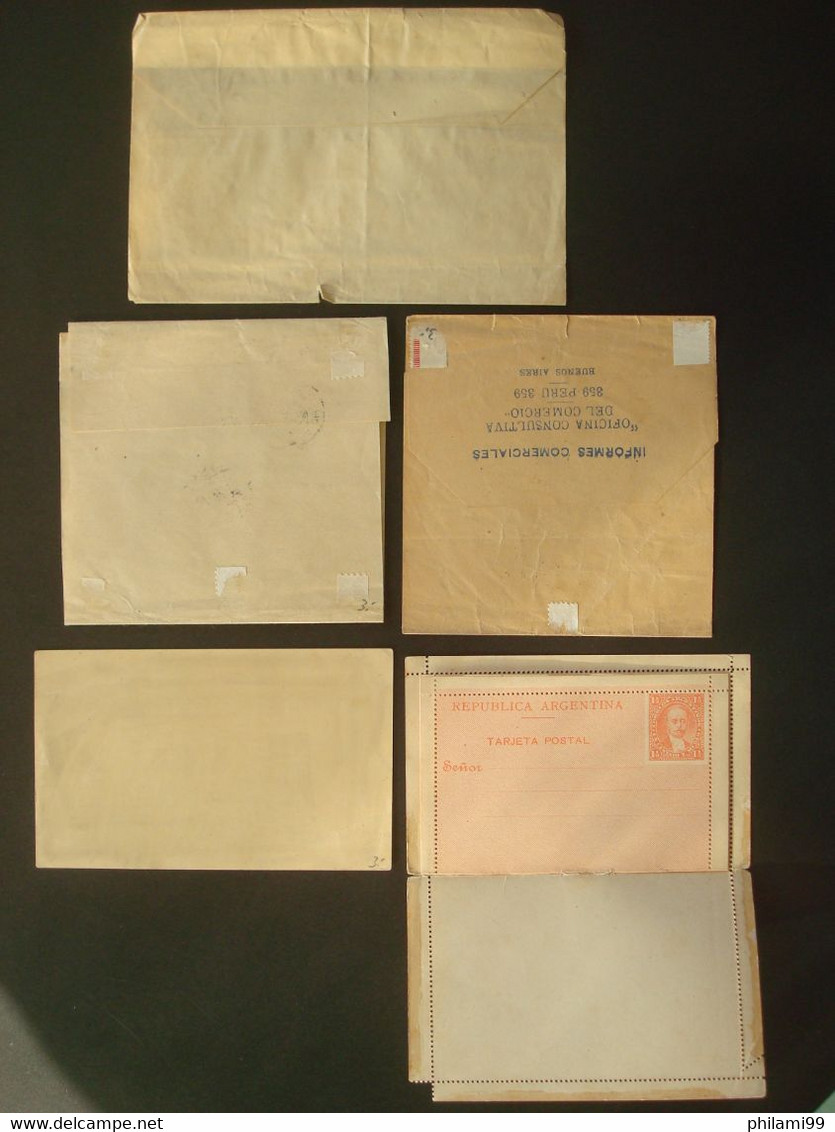 ARGENTINA 14 OLD COVERS - Lots & Serien