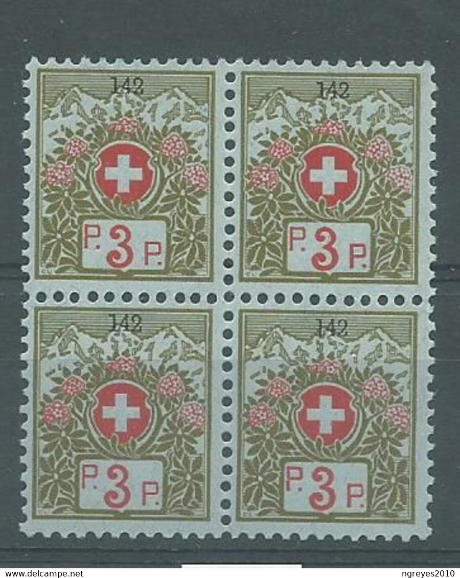 210041048  SUIZA.  YVERT   FRANCHISE  Nº   3A  **/MNH - Franchise