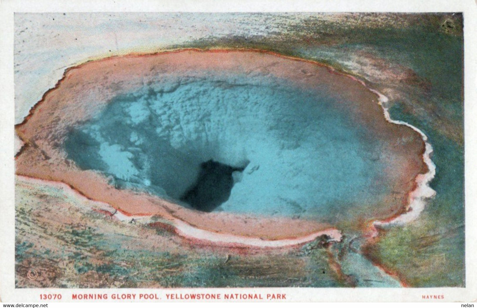 MORNING GLORY POOL - YELLOWSTONE NATIONAL PARK - Yellowstone