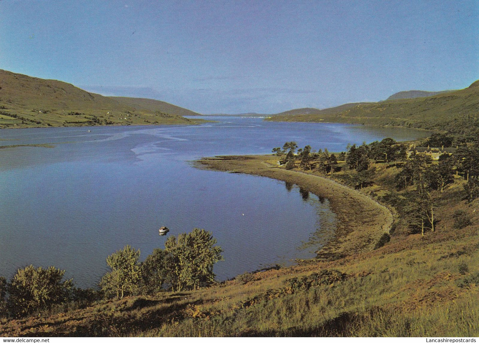Postcard Looking Over Loch Broom To Ullapool Ross - Shire  My Ref B25368 - Ross & Cromarty
