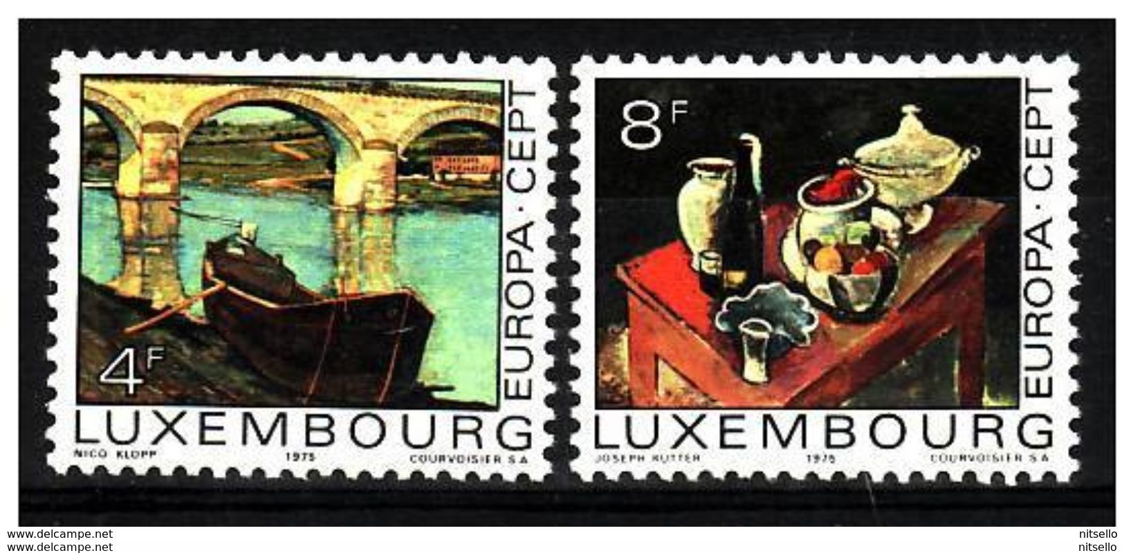 LOTE 1442 /// (C075) LUXEMBURGO   YVERT Nº: 856/857 **MNH    //  CATALOG./COTE: 6,25 €        ¡¡¡¡ LIQUIDATION !!!!! - Neufs