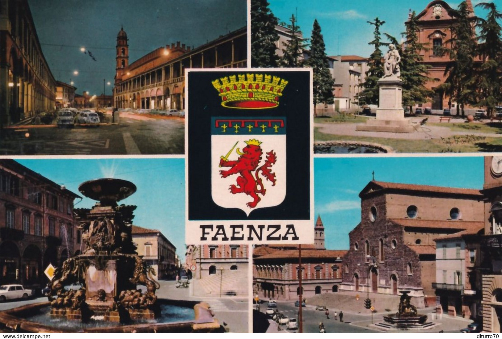 Faenza - 1 - Formato Grande Non Viaggiata – FE390 - Faenza