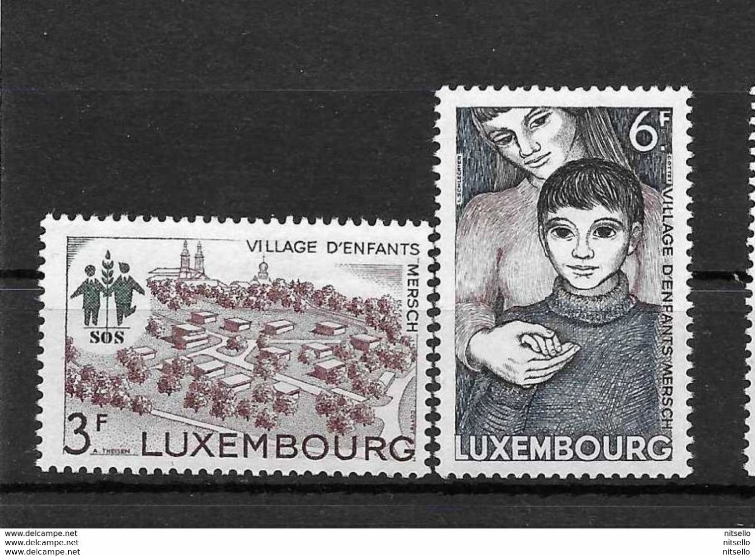 LOTE 1442 ///  (C010) LUXEMBURGO    YVERT Nº: 726/727  **MNH - Unused Stamps