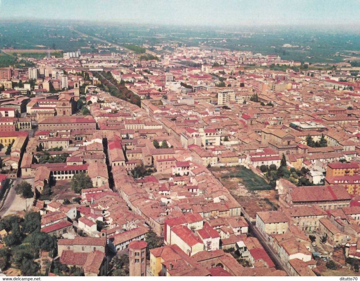 Faenza - Panorama Aereo - Formato Grande Non Viaggiata – FE390 - Faenza
