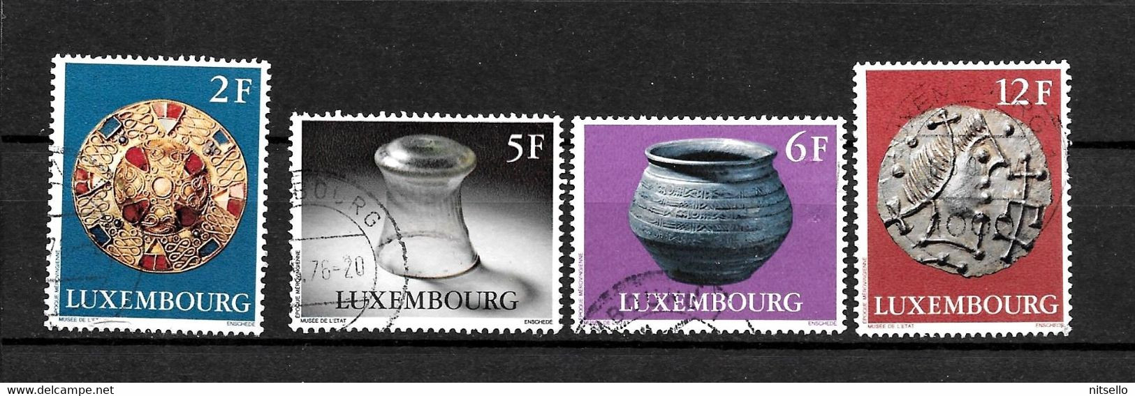 LOTE 1442 ///  LUXEMBURGO  YVERT Nº: 874/877   ¡¡¡ OFERTA - LIQUIDATION - JE LIQUIDE !!! - Used Stamps